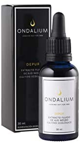 Ondalium Depur | Extracto Líquido Depurativo de Ajo Negro Ecológico Español (1 Mes) - Producto Natural para la Desintoxicación y Purificación del Organismo - 30ml.
