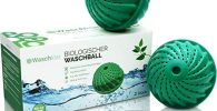 2 bolas de lavado ecológicas de Waschklar®, a prueba de fugas, ropa limpia sin detergente, para lavadora, producto sostenible, bola de lavado orgánica para alérgicos.