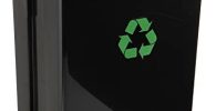 Papelera de reciclaje Tatay, capacidad 50 litros, tapa basculante, polipropileno, libre de BPA, resistente a los rayos UVA, verde, dimensiones 40,5 x 33,5 x 57,5 ​​cm