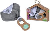 Eichhorn - Baby Pure Greifling mit Schmusetuch fabrica juguetes de madera sostenibles 100 % certificados por FSC con espejo para niños de primer mes (100005710)
