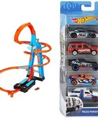 Hot Wheels Toy Car Tracks and Garages, Regalos para niños y niñas + 5 años + 5 Pack, Toy Cars